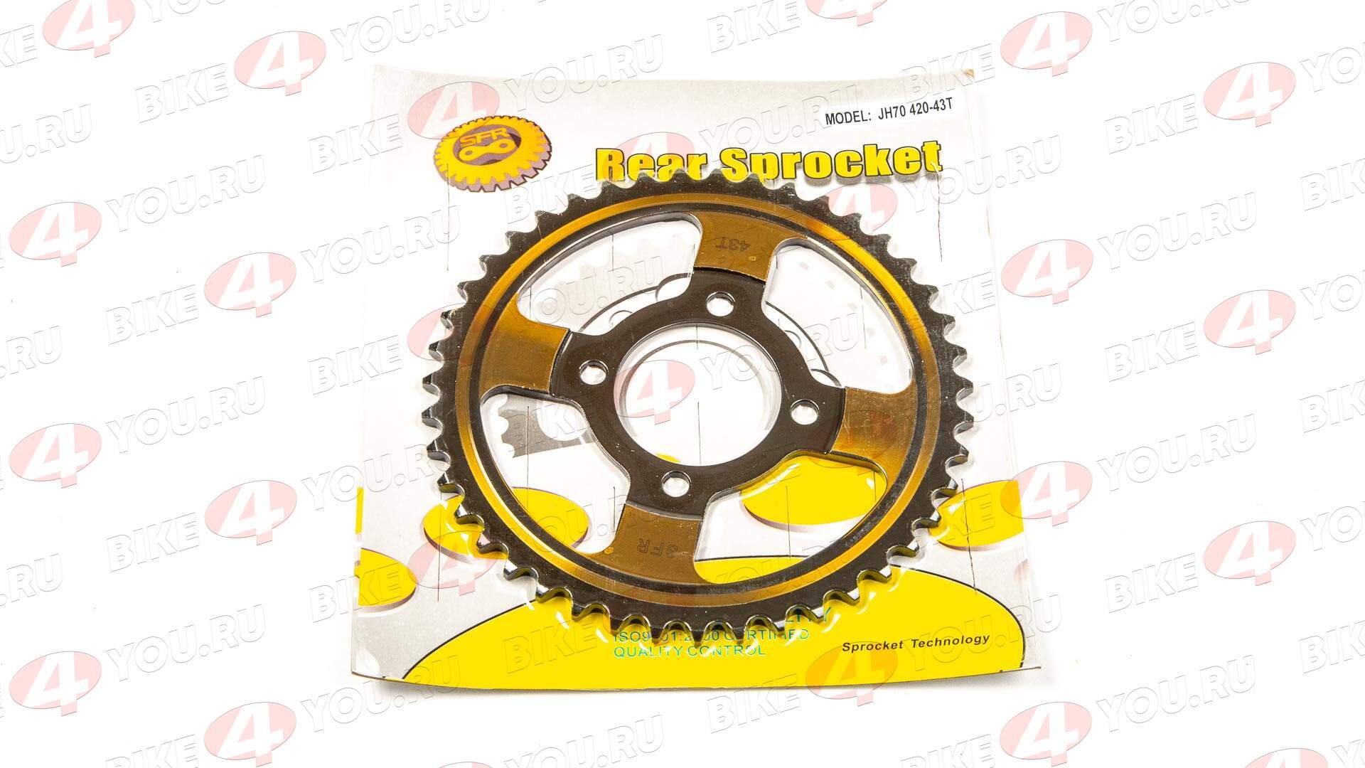 Венец, звезда ведомая (420-43) SFR Альфа/Дельта 4х70х54 Венец, звезда ведомая (420-43) SFR Альфа/Дельта 4х70х54