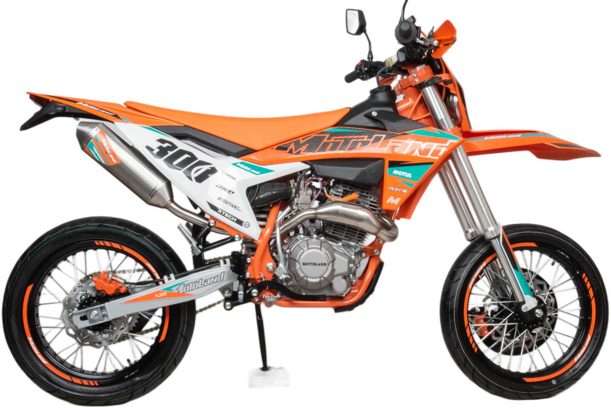 Мотоцикл Кросс Motoland SMX300 S4 (175FMM) 17/17 (мотард)  ПТС Мотоцикл Кросс Motoland SMX300 S4 (175FMM) 17/17 (мотард)  ПТС