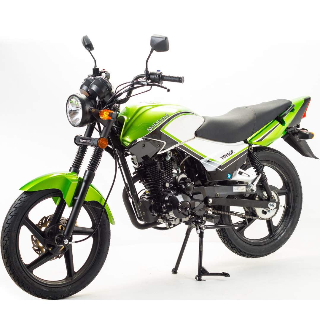 Мотоцикл дорожный Motoland VOYAGE 200 зеленый Мотоцикл дорожный Motoland VOYAGE 200 зеленый