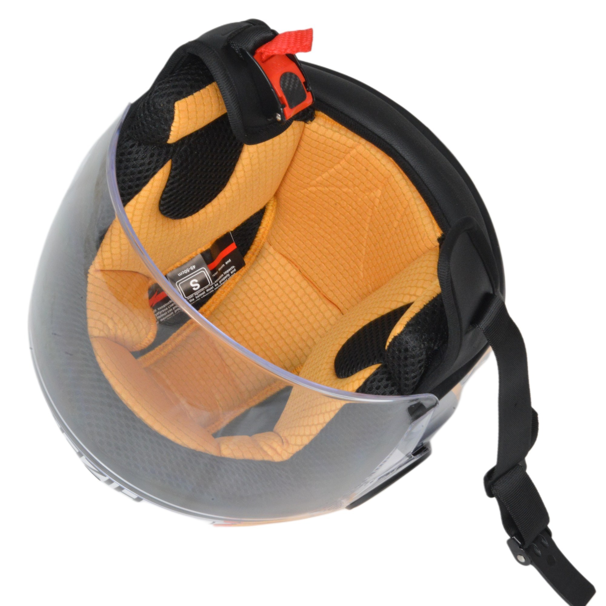 Шлем мото открытый HIZER J511 №1 yellow/black (S) детский Шлем мото открытый HIZER J511 №1 yellow/black (S) детский