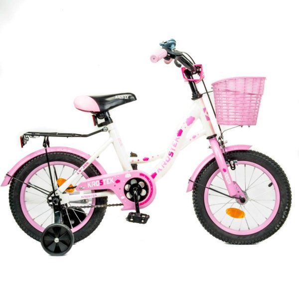 Велосипед 14" KROSTEK PLAY (розовый)