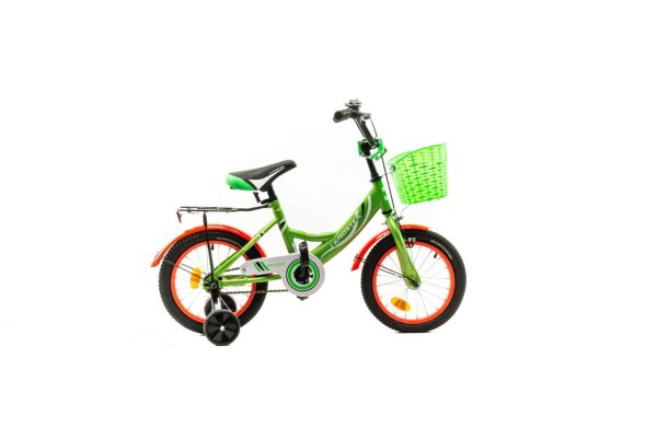 Велосипед 14" KROSTEK WAKE (зеленый)