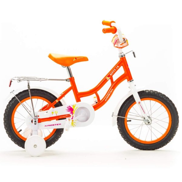 Велосипед 14" KROSTEK KITTY (500007) (оранжевый) 