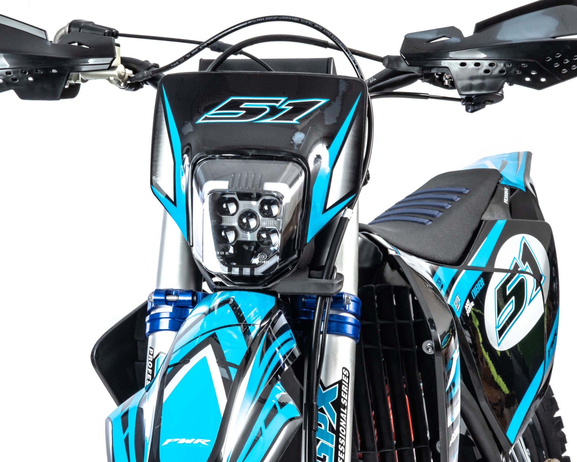 Мотоцикл Кросс PWR FS300 (PR5 4V) синий Мотоцикл Кросс PWR FS300 (PR5 4V) синий