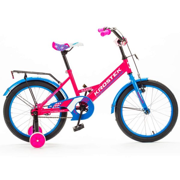 Велосипед 18" KROSTEK BAMBI BOY (500102) (розовый)